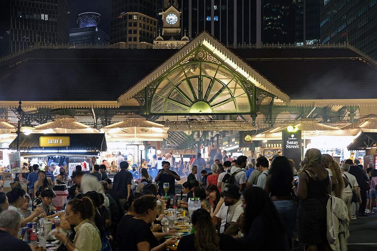 Satay Street @ Lau Pa Sat